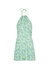 Gaia floral-print halterneck mini dress - Faithfull The Brand