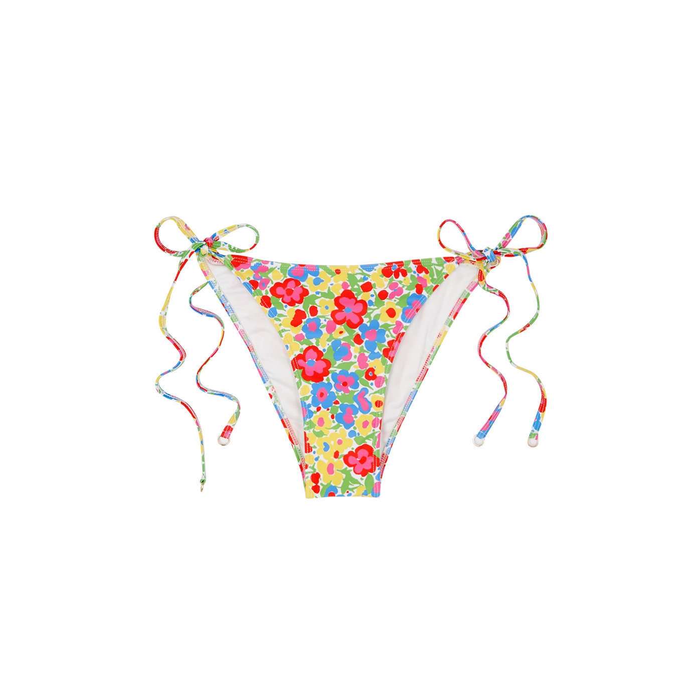 Faithfull The Brand Leo Floral-print Bikini Briefs - Multicoloured - S