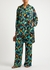 X Paula's Ibiza printed satin trousers - Loewe