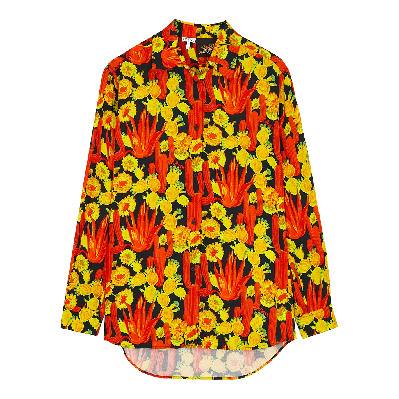 Loewe X Paula's Ibiza Printed Woven Shirt, Shirt, Multicoloured