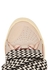 Curb pink panelled mesh mule sneakers - Lanvin