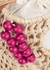 Lisa Beads mini raffia bucket bag - Aranaz
