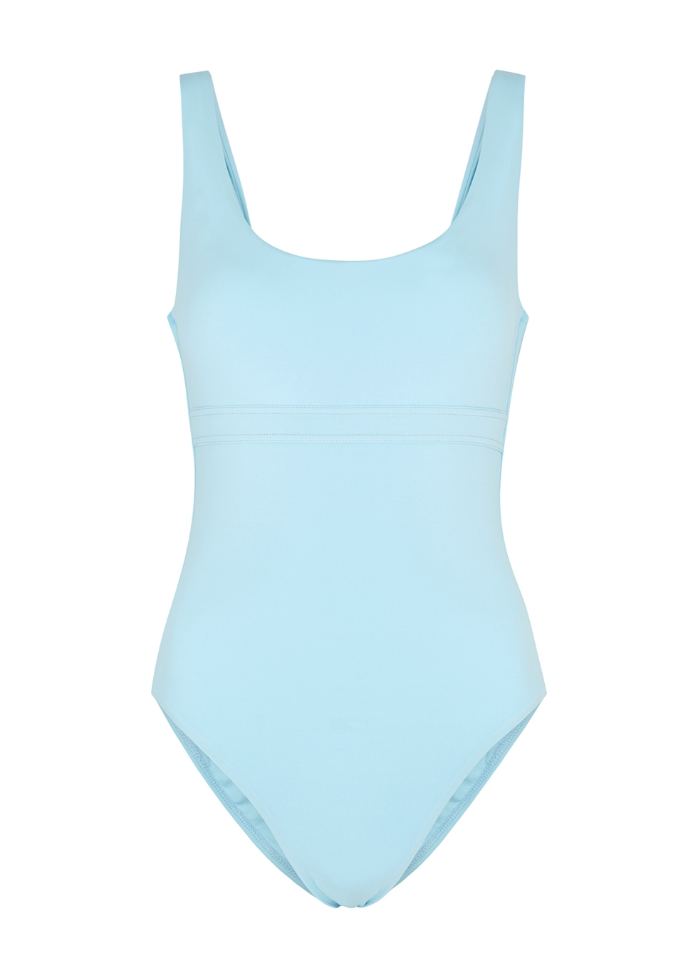 Melissa Odabash Kos light blue swimsuit - Harvey Nichols