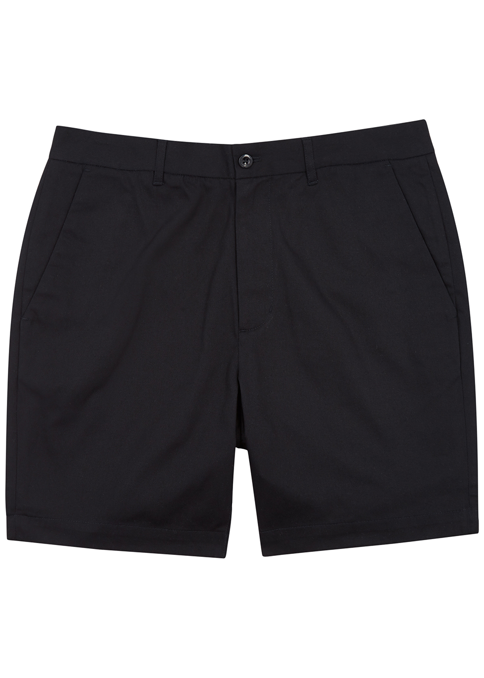 Fred Perry Navy cotton-twill chino shorts - Harvey Nichols