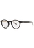 Black round-frame optical glasses - Gucci