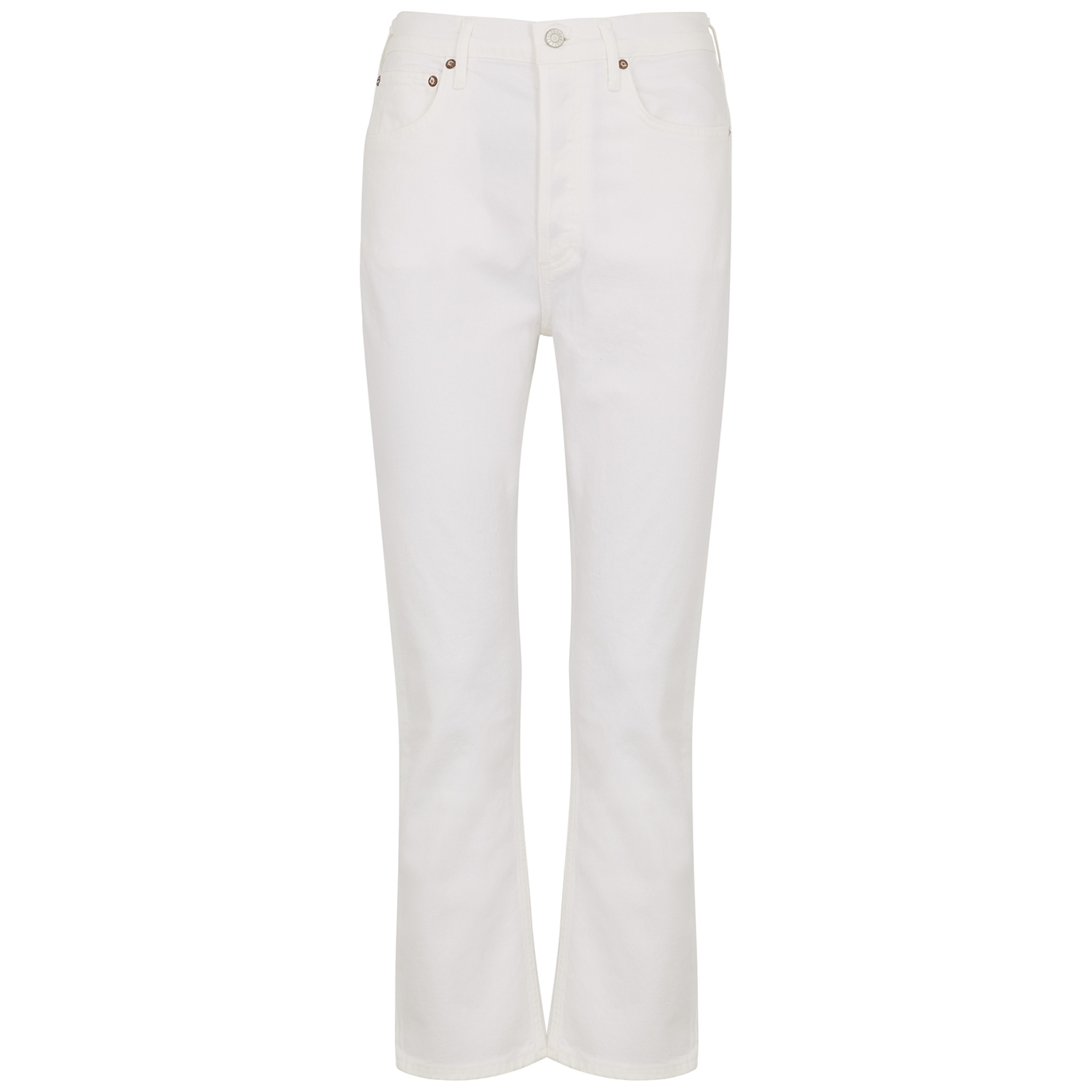 Riley Cropped Straight-leg Jeans