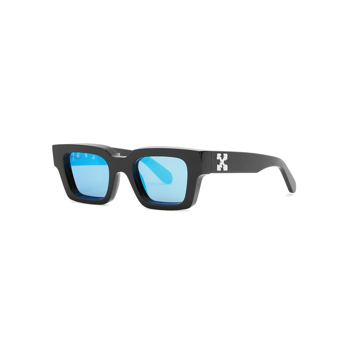 Off-White Virgil Black Square-frame Sunglasses