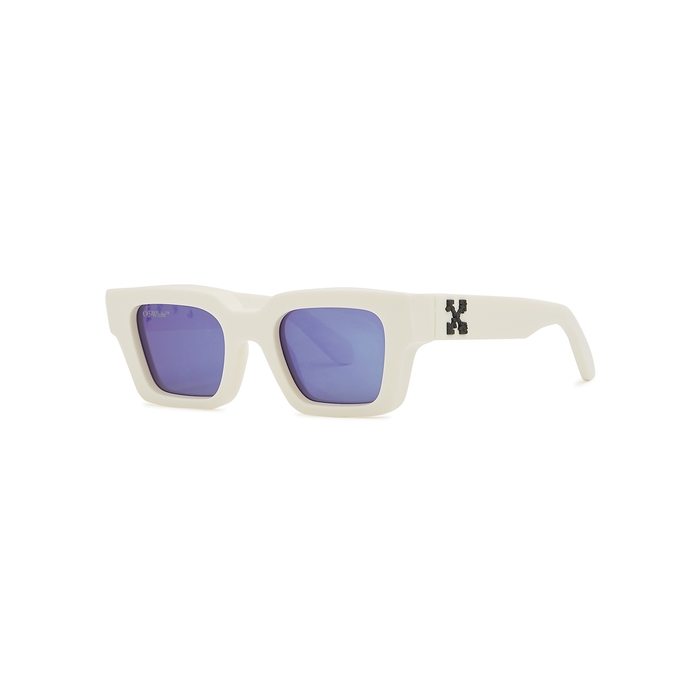 Off-White Virgil White Square-frame Sunglasses