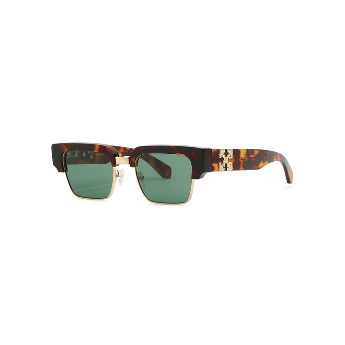 Off-White Washington Tortoiseshell Wayferer-style Sunglasses