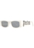 White rectangle-frame sunglasses - Palm Angels