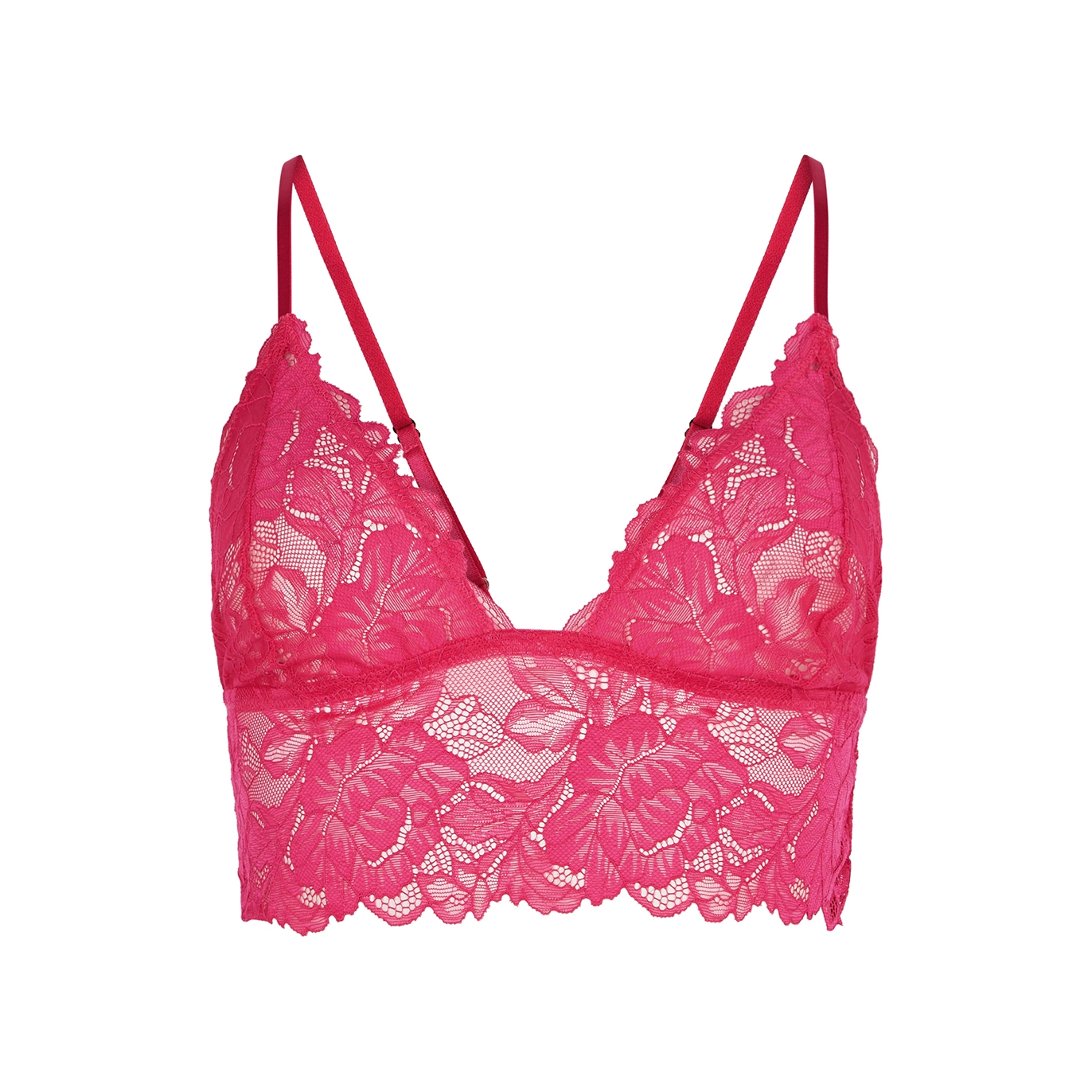 Free People Everyday Pink Lace Bra Top - S
