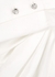 Naha white silk mini dress - GAUGE81