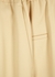 Rebecca sand cropped woven trousers - Erika Cavallini