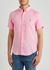 Pink slim logo linen shirt - Polo Ralph Lauren