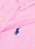 Pink slim logo linen shirt - Polo Ralph Lauren