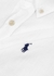 White slim logo linen shirt - Polo Ralph Lauren