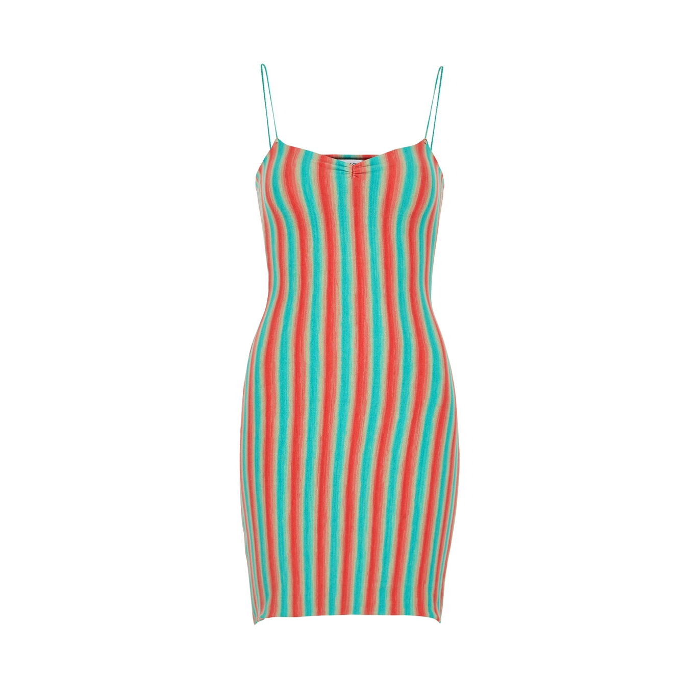 Gimaguas Simi Striped Stretch-cotton Mini Dress