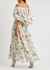Algarve white floral-print cotton maxi dress - Erdem