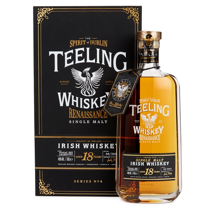 Teeling Whiskey 18 Year Old Renaissance Series No.4 Single Malt Irish Whiskey