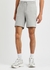 Sewalk grey logo cotton shorts - BOSS