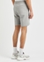 Sewalk grey logo cotton shorts - BOSS