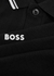 PChup black piqué cotton polo shirt - BOSS