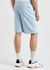 Lamson blue logo cotton shorts - BOSS