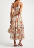 Pattie floral-print cotton midi dress - Zimmermann