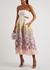 Jude floral-print cut-out linen midi dress - Zimmermann