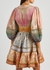 Anneke printed linen mini dress - Zimmermann