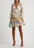 Jude floral-print silk-chiffon mini dress - Zimmermann