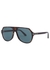 Hayes tortoiseshell D-frame sunglasses - Tom Ford