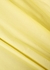 Brigette yellow cotton-poplin midi dress - Roksanda