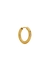 Brigitte 18kt gold-plated hoop earrings - ANNI LU
