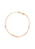 Asym 18kt gold-plated beaded bracelet - ANNI LU