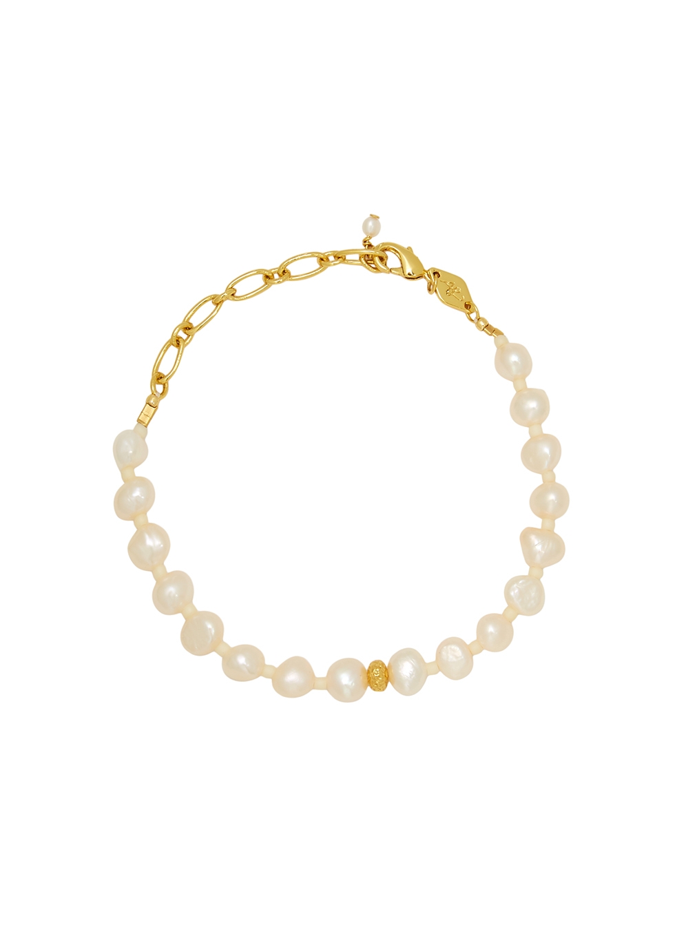 Anni Lu Stellar Pearly 18kt Gold-plated Bracelet