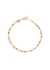 Tutti Frutti 18kt gold-plated beaded bracelet - ANNI LU