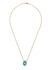 Petit Pebble 18kt gold-plated necklace - ANNI LU