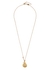 Ray Shell 18kt gold-plated necklace - ANNI LU