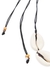 Shelly black embellished cord necklace - ANNI LU