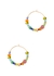 Wavy Alaia 18kt gold-plated hoop earrings - ANNI LU