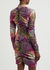 Tatiana floral-print stretch-jersey mini dress - ROTATE Birger Christensen