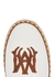 Ivory logo-embroidered canvas espadrilles - Amiri