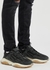 Bone black panelled nylon sneakers - Amiri