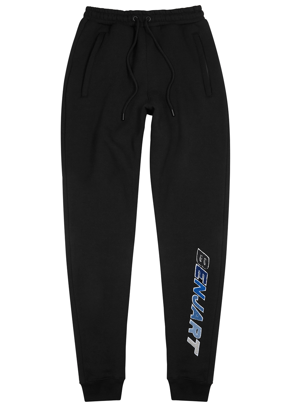 BENJART Black logo jersey sweatpants - Harvey Nichols