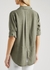 Army green Tencel shirt - Bella Dahl