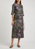 Floral-print silk-twill skirt - 'S Max Mara