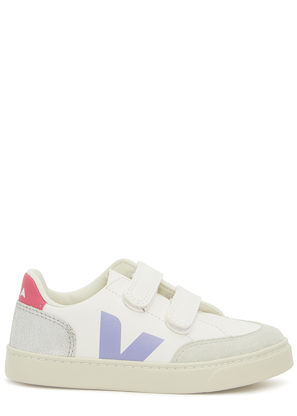 KIDS V-12 panelled leather sneakers (IT28-IT35)