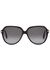 Black round-frame sunglasses - Victoria Beckham