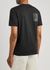 Black logo-print cotton T-shirt - PS Paul Smith